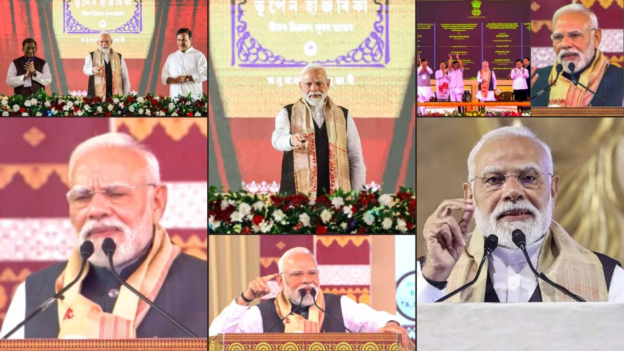 प्रधानमंत्री नरेंद्र मोदी ने असम में 18,530 करोड़ की परियोजनाओं का किया भव्य उद्घाटन
