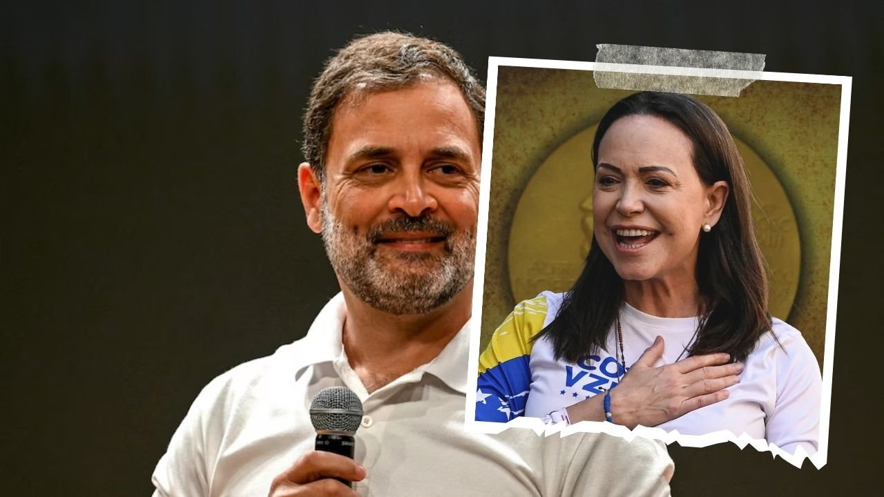 वेनेजुएला नेता और राहुल गांधी की तुलना पर BJP ने किया कटाक्ष, सोशल मीडिया पर तेज़ बहस और वायरल प्रतिक्रिया